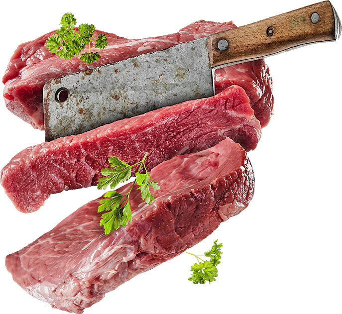 Fresh halal meat at Forest Foods UK